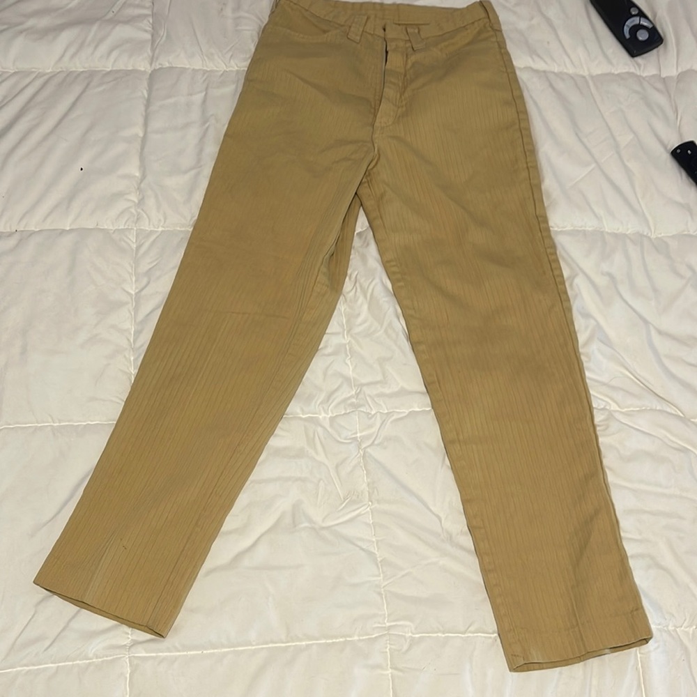 Mustard pants